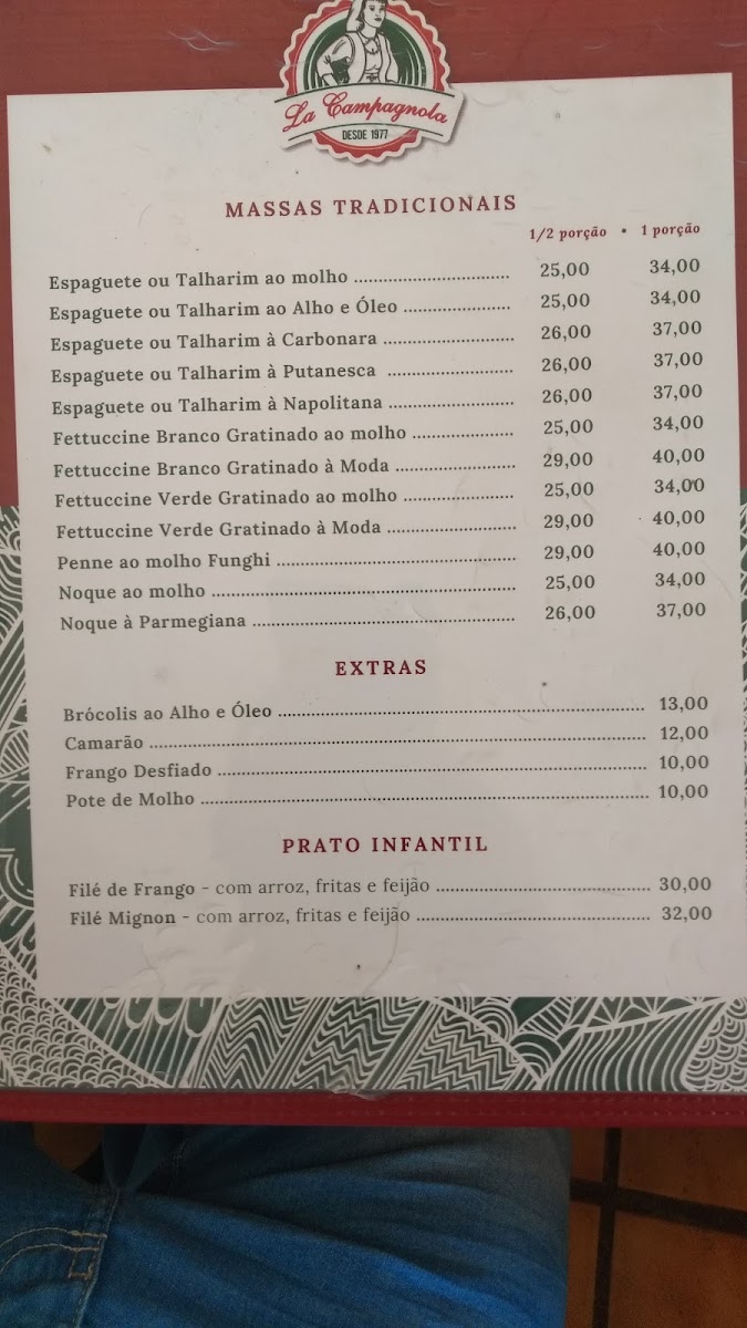 Menu La Campagnola-3